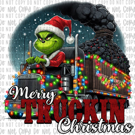 Merry Truckin Christmas PNG