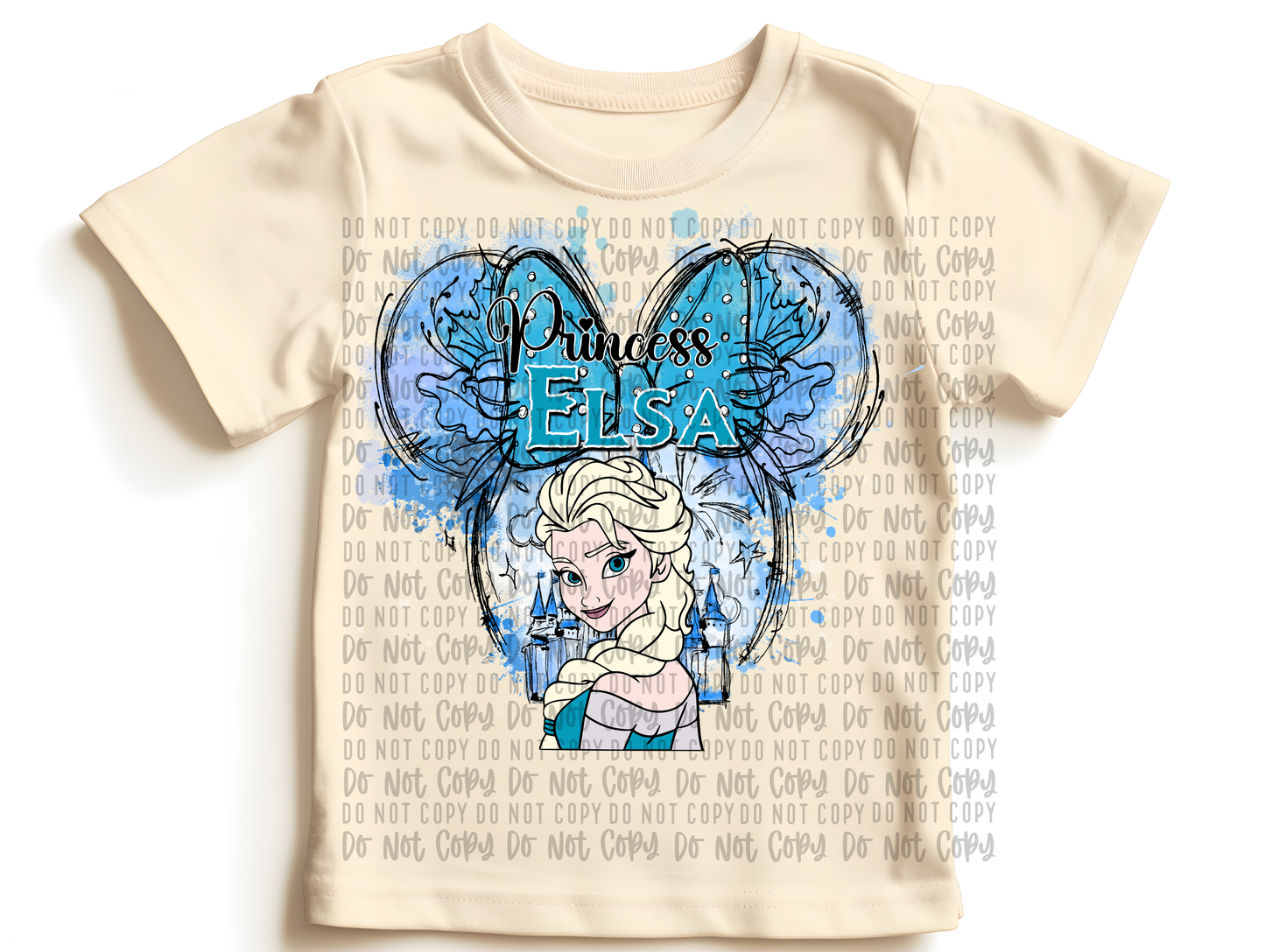 Elsa Mickey Mouse Ears Digital PNG