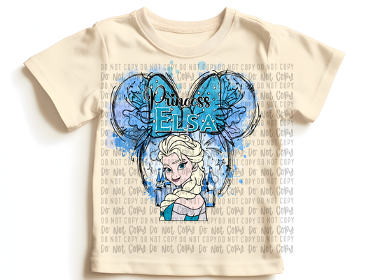 Elsa Mickey Mouse Ears Digital PNG