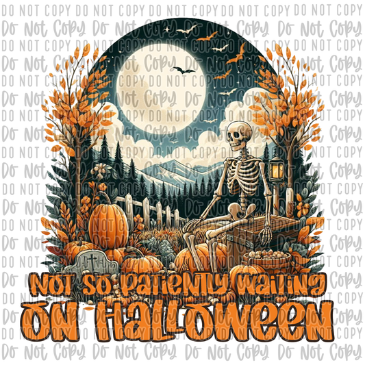 Not so patiently waiting on halloween