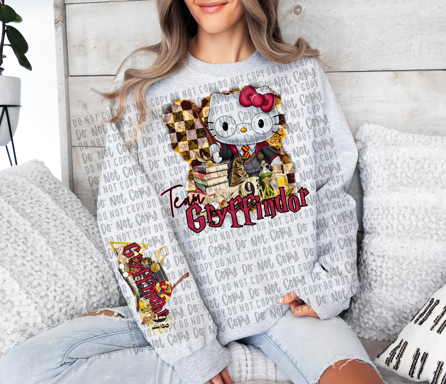 Hello Kitty Gryffindor WITH Sleeve