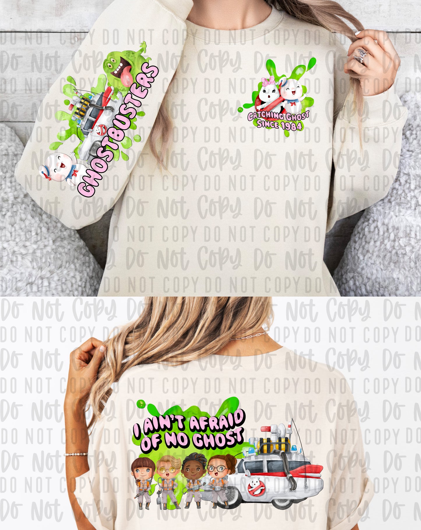 Ghostbusters Design w/Sleeve and pocket (Girl)