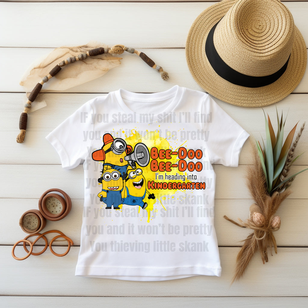 Minions Kindergarten back to school