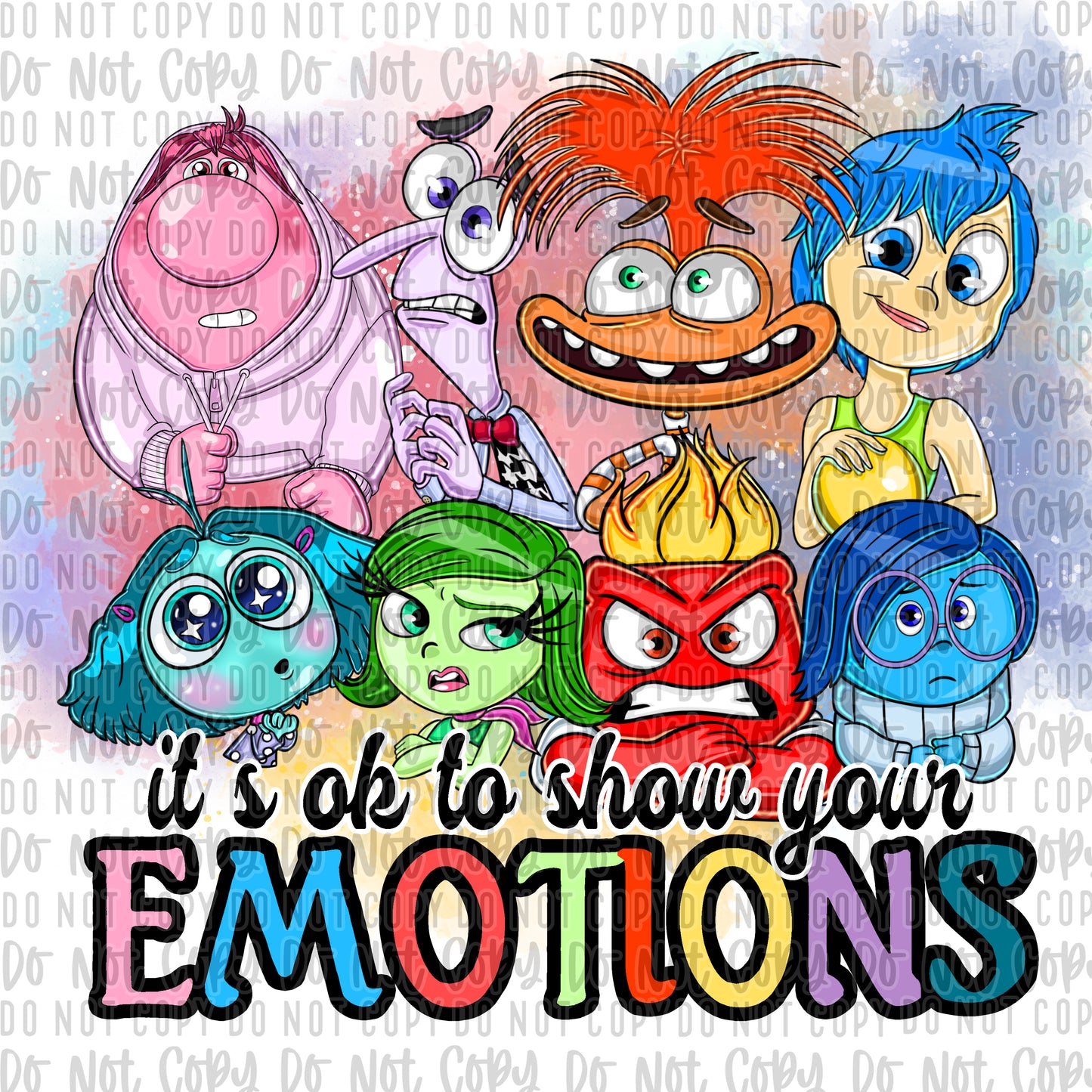 It's ok to show your emotions digital png