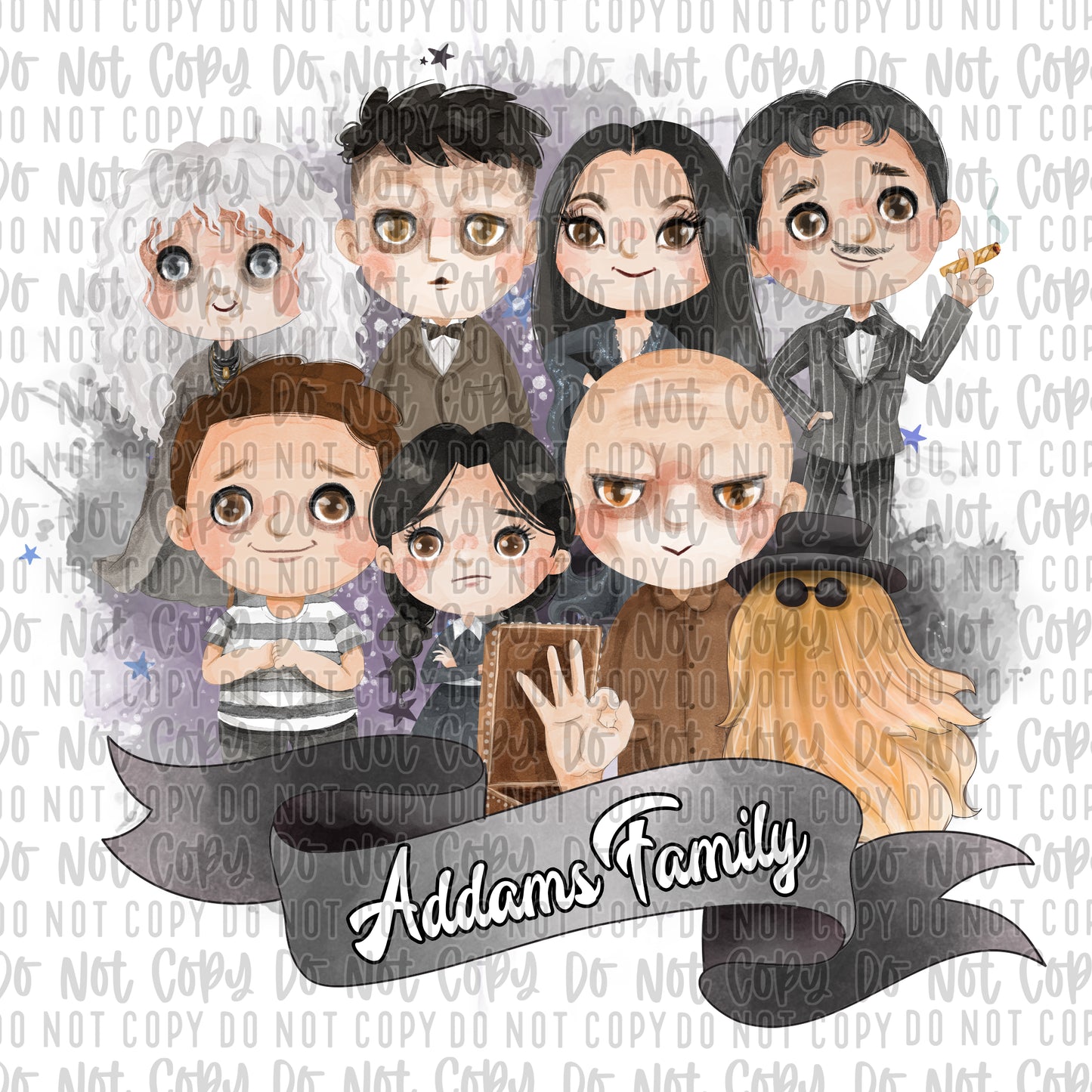 Addams Family Digital PNG