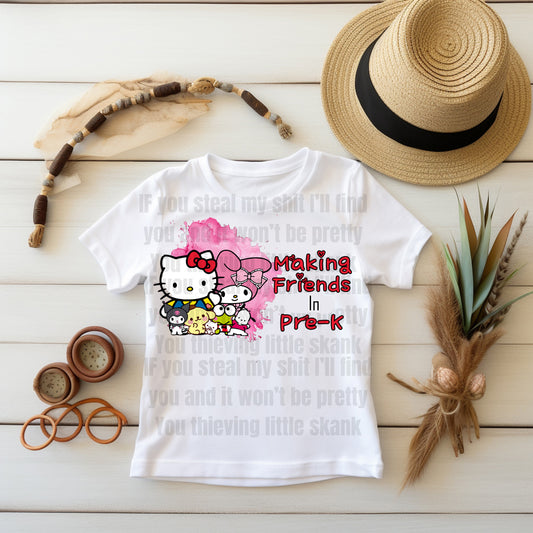 Hello Kitty Pre-K back to School