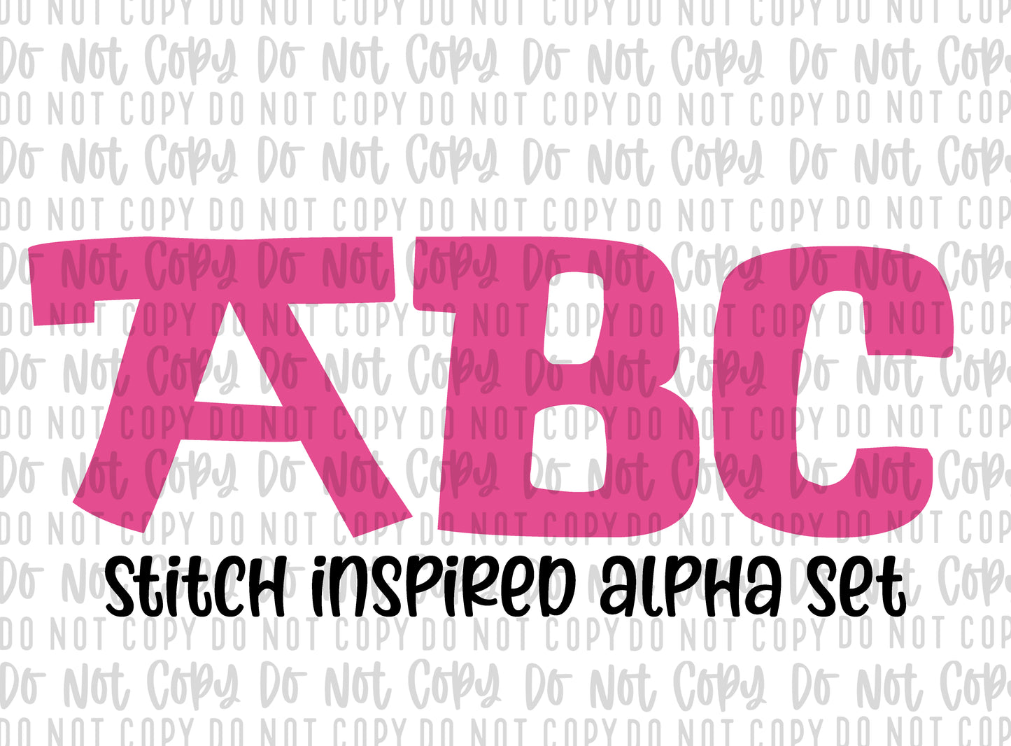 Stitch Simple Pink Alpha PNGS