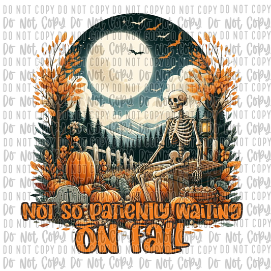 Not so patiently waiting on fall