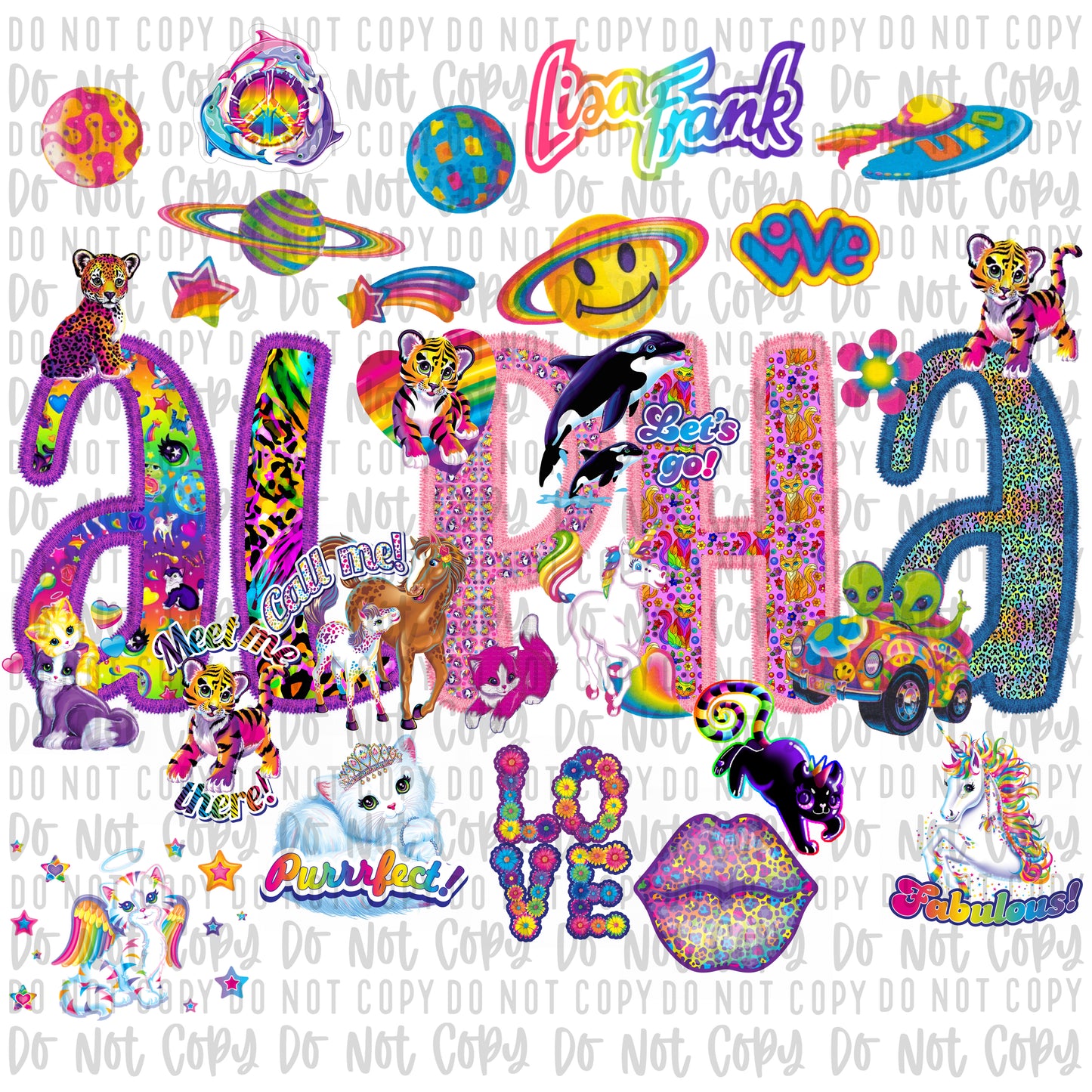 Lisa Frank Alpha