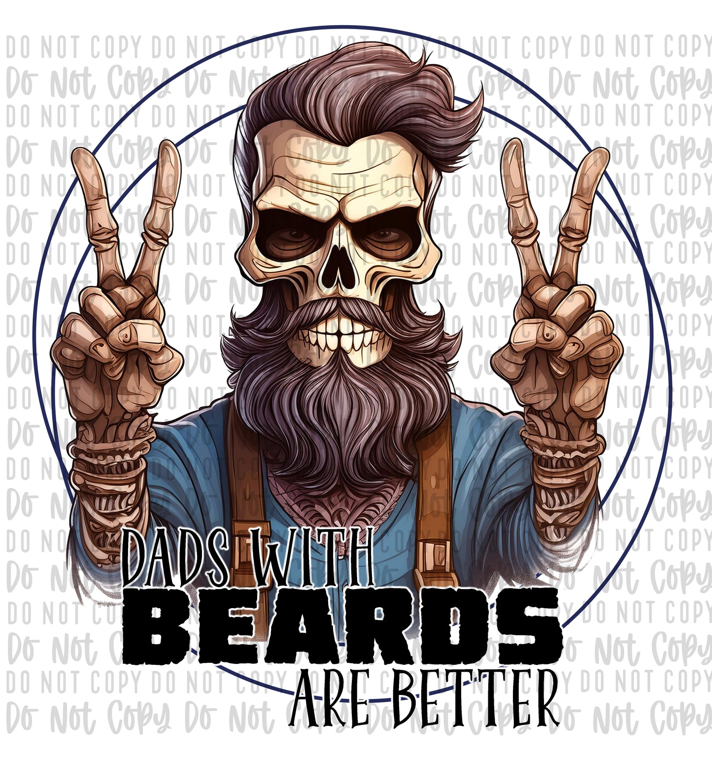 Dad's with beards are better.